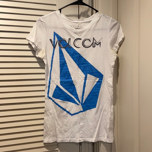 Blue Volcom Stone Tee - Picture 1 of 4